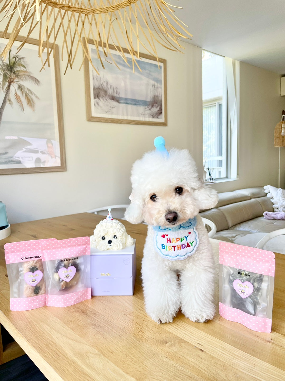 Fluffy Dog Cake