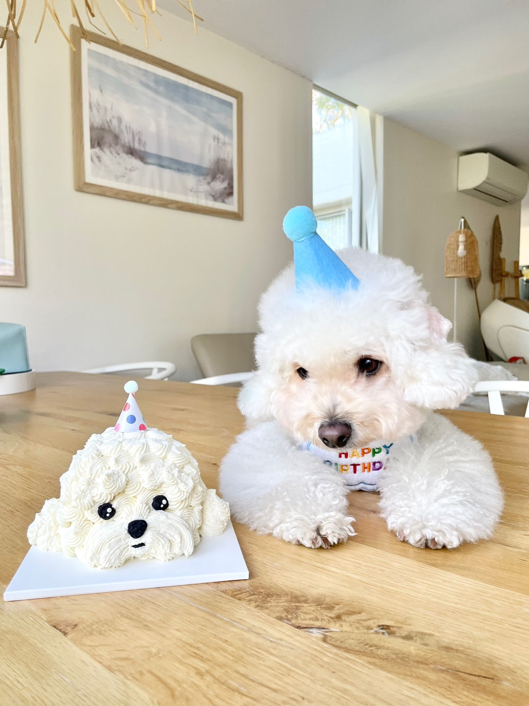 Fluffy Dog Cake